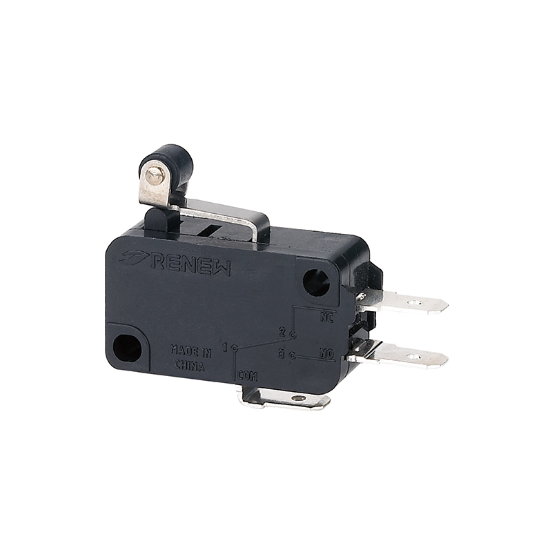 RV-165-1C25 滾輪短杠桿型微動開關